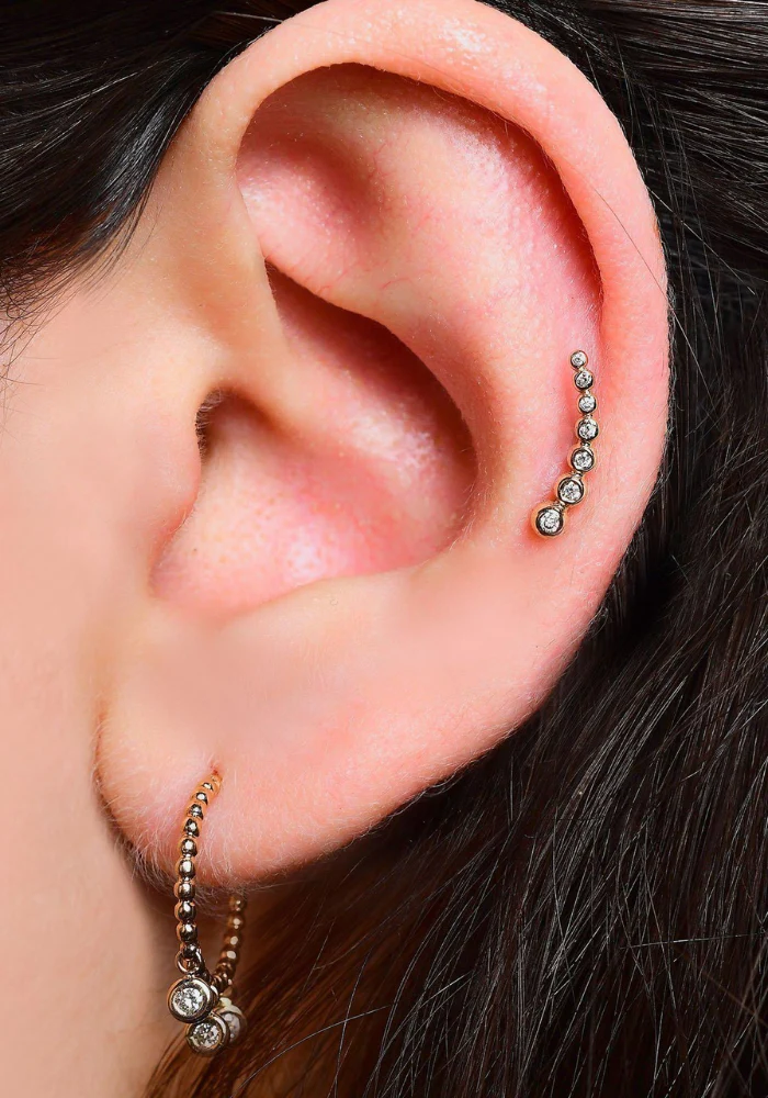 Piercing Maxi Arc Solitaire