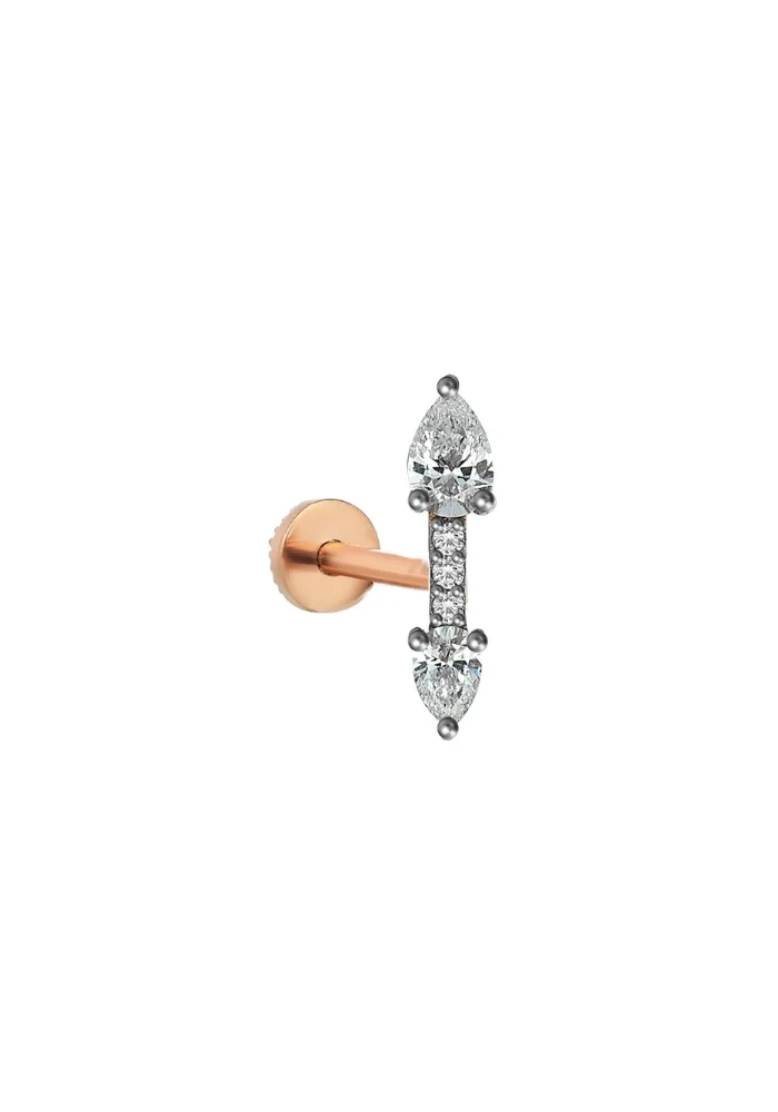 Piercing Teardrop Bar