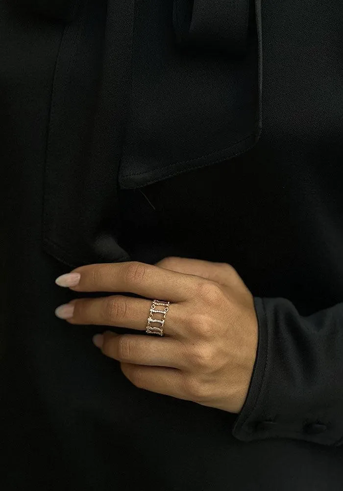 Bague Caspian Opensea Diamants Blancs