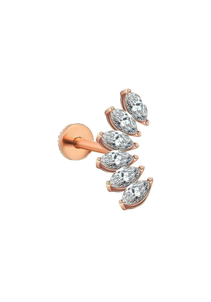 Piercing Vortex Venus Diamants Blancs