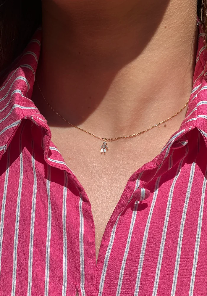 Collier Mini Garçon Diamants