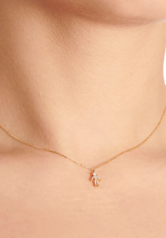 Collier Mini Garçon Diamants
