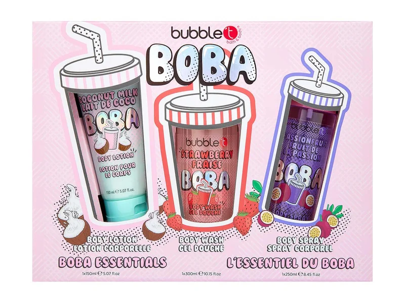 Coffret bain Boba Tea 3 produits - Bubble T