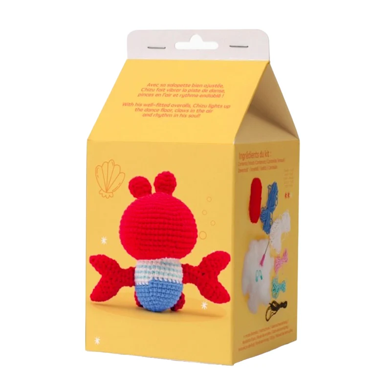 Kit Minigurumi Chizu le Crabe - Graine Créative