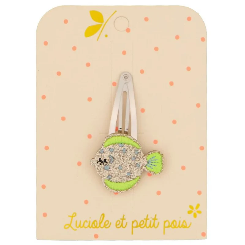 Barrette Poisson - Luciole Et Petit Pois