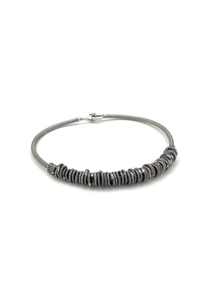 Bracelet Jonc Rings Corde De Basse