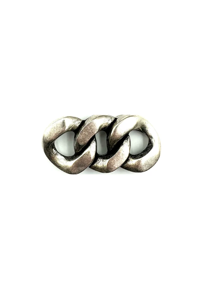 Boucle De Ceinture 3 Maillons Argenté