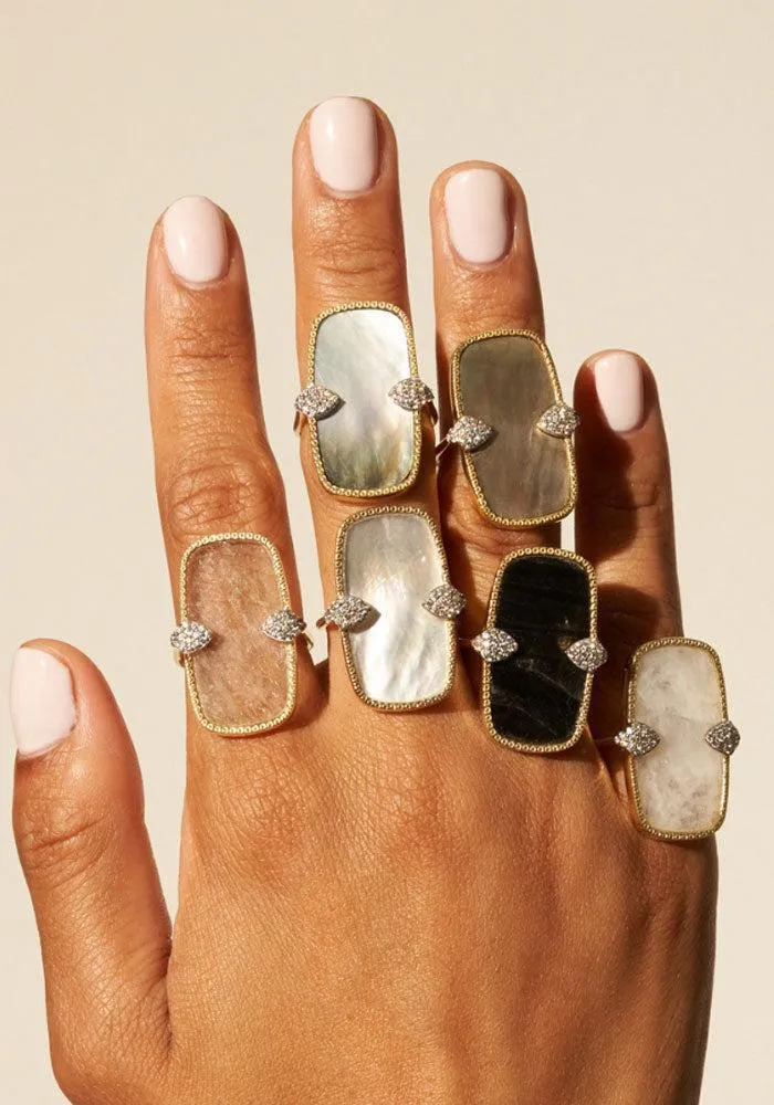 Bague Sangha Nacre