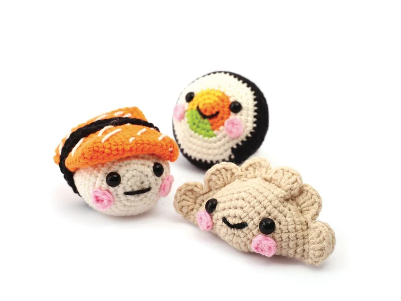 Kit Amigurumi - Maki & Sushi - Graine Créative