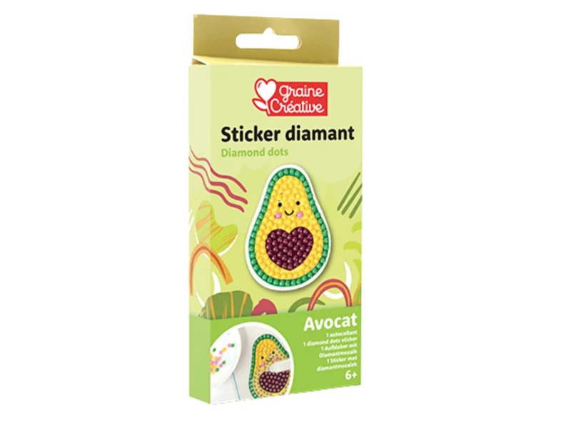 Kit DIY Diamant Mosaïque Sticker – Avocat