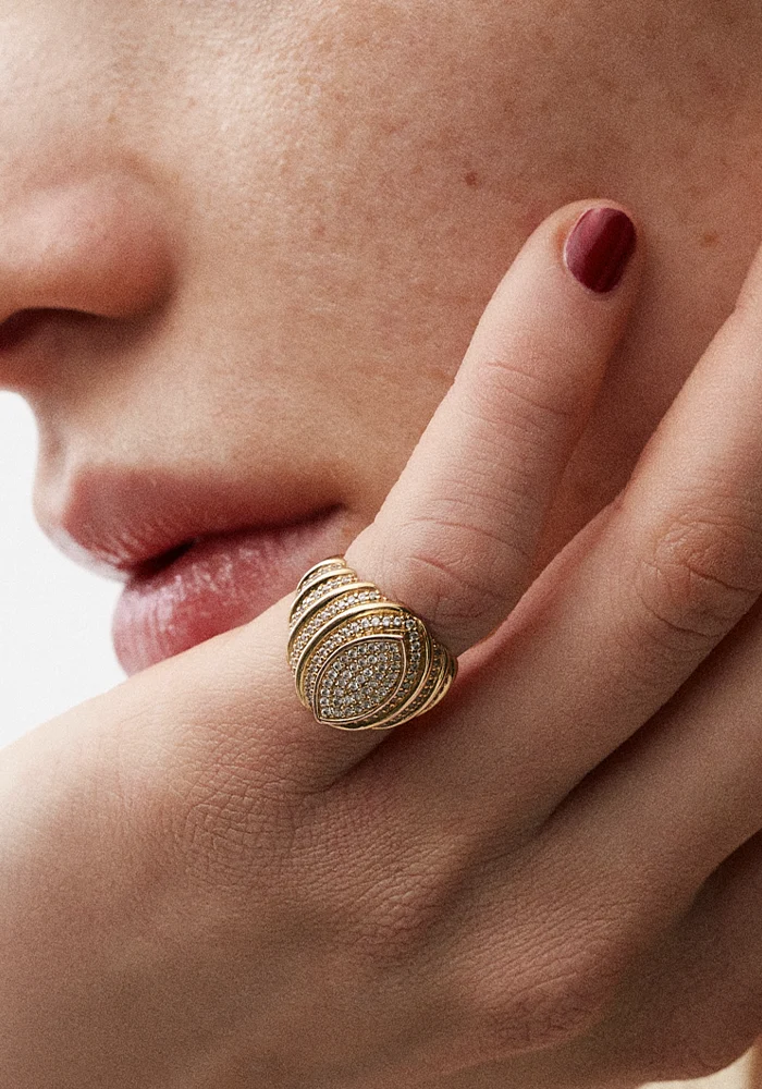 Bague Crown