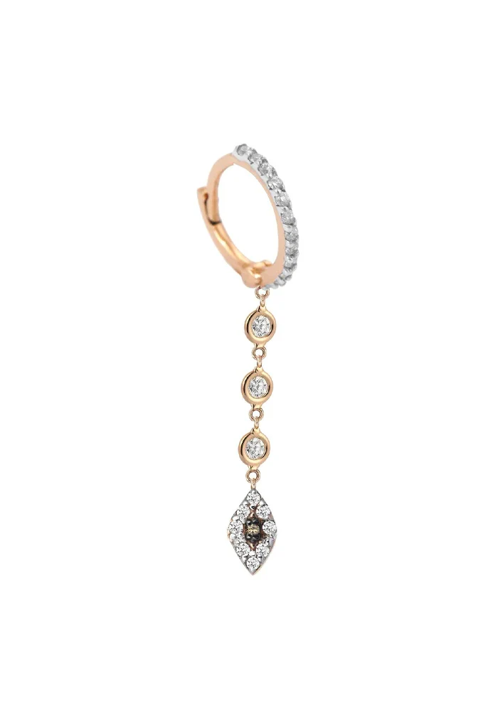 Créole 10th Eye Triple Solitaire Chain