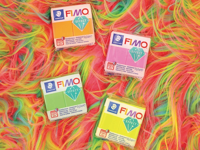 Pâte Fimo Effect Néon 57gr Vert 501