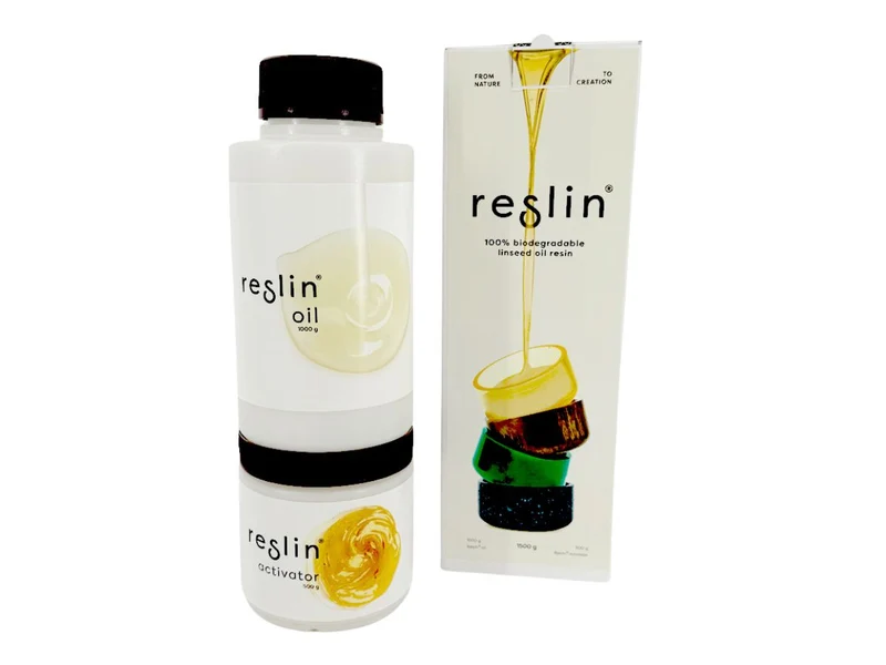 Résine d'huile de lin 100% biodégradable - 1,5kg