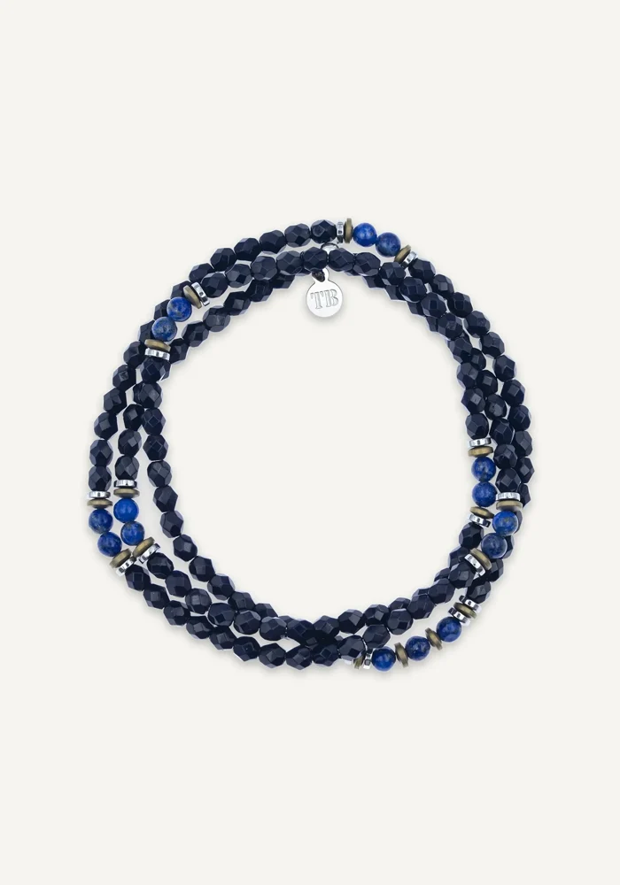Bracelet 3 Tours Ou Collier Gentleman Navy