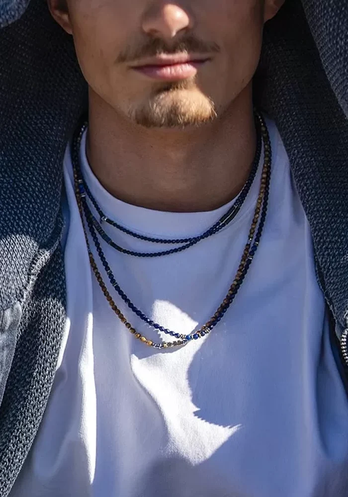 Bracelet 3 Tours Ou Collier Gentleman Navy