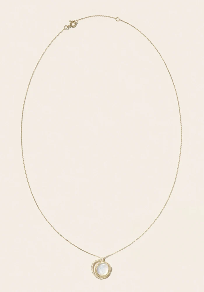 Collier Gaia 3 Moonstone