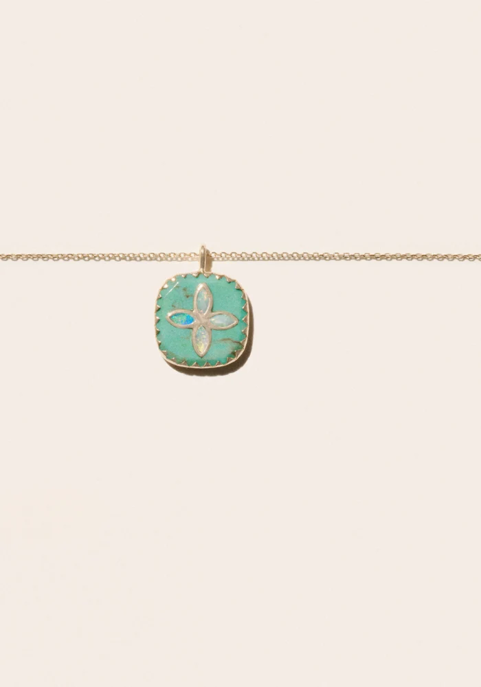 Collier Bowie Turquoise