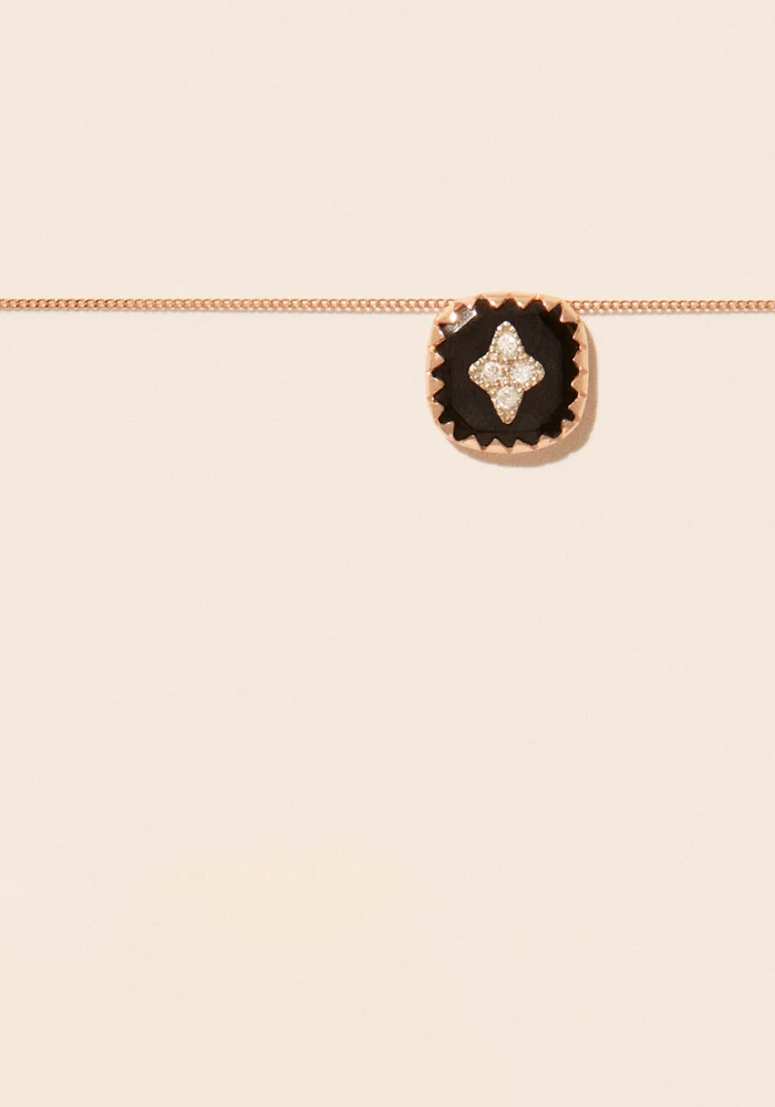 Collier Pierrot N°2 Noir