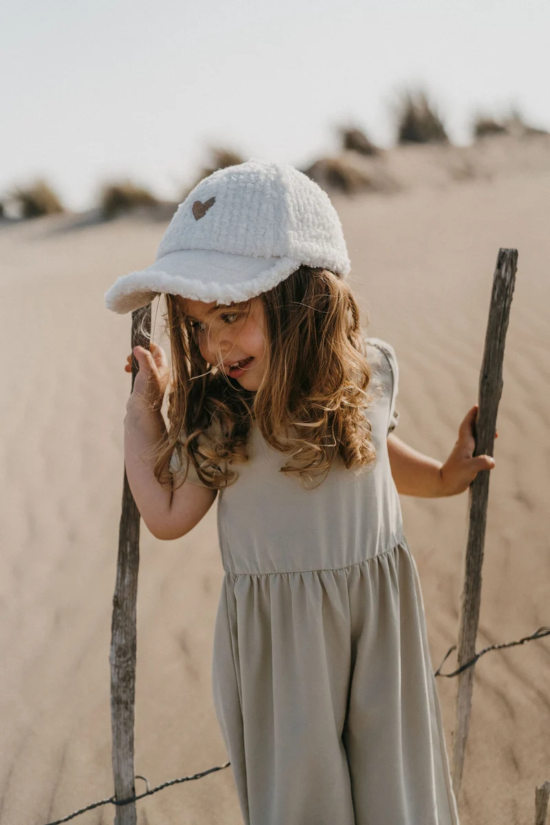 Casquette enfant love #blanc - Zakuw