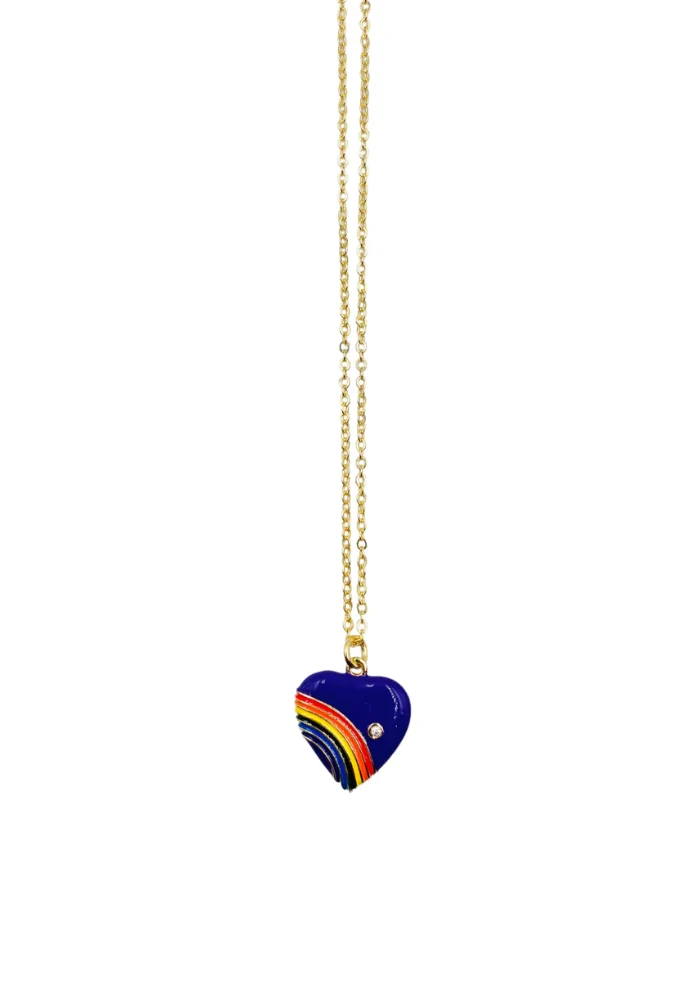 Collier Heart Love Violet