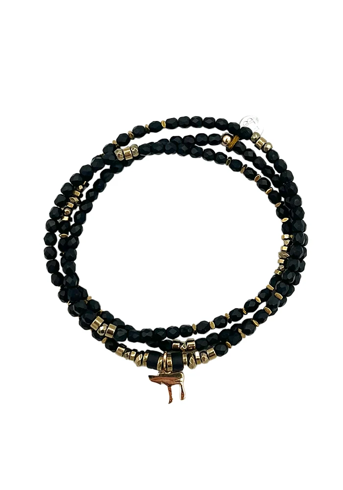 Bracelet 3 Tours Ou Collier Hai Gold X Blush