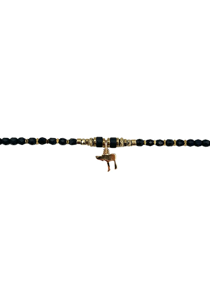 Bracelet 3 Tours Ou Collier Hai Gold X Blush