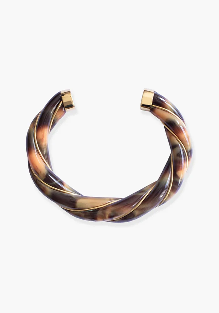 Jonc Diana Tie & Dye Oeil De Tigre