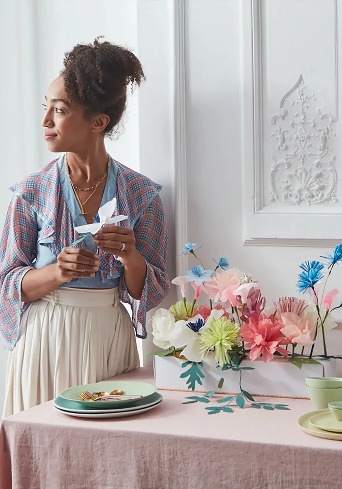 Centre De Table En Fleurs Designé Par Hazel Gardiner
