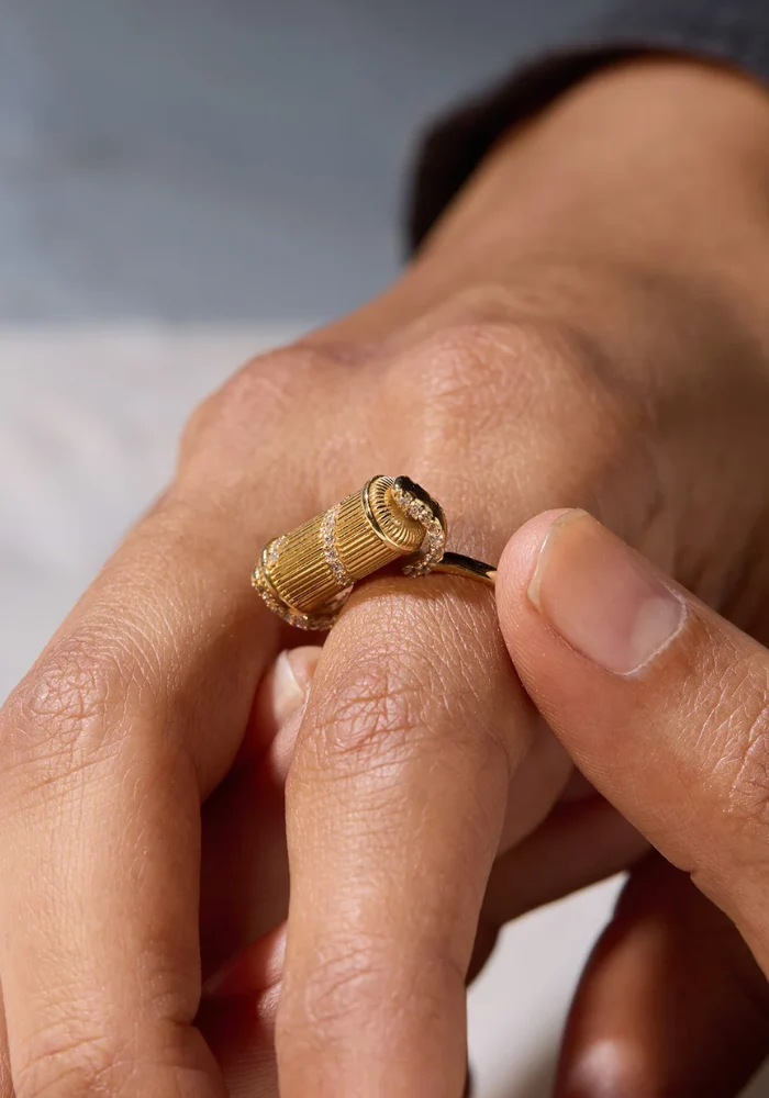 Bague Tabiz Spirale Talisman