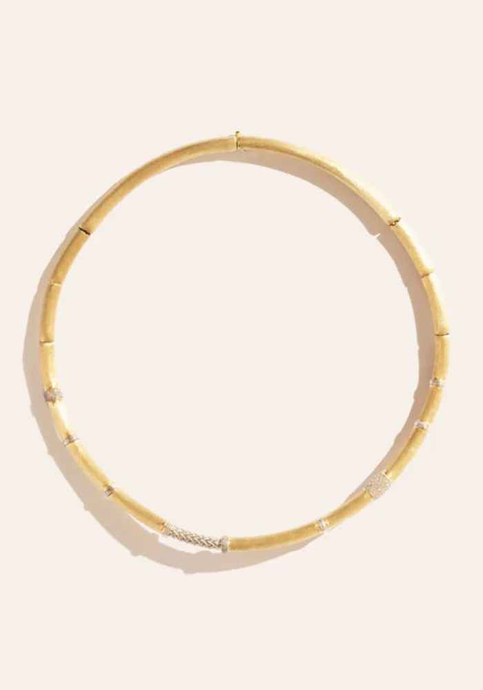 Collier Minuit Argent Et Zircons