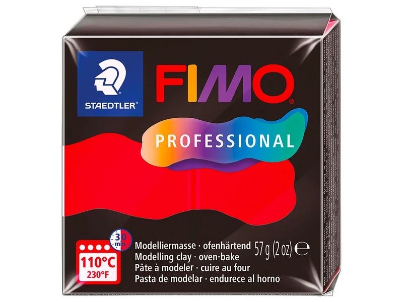 Pâte Fimo Pro Rouge