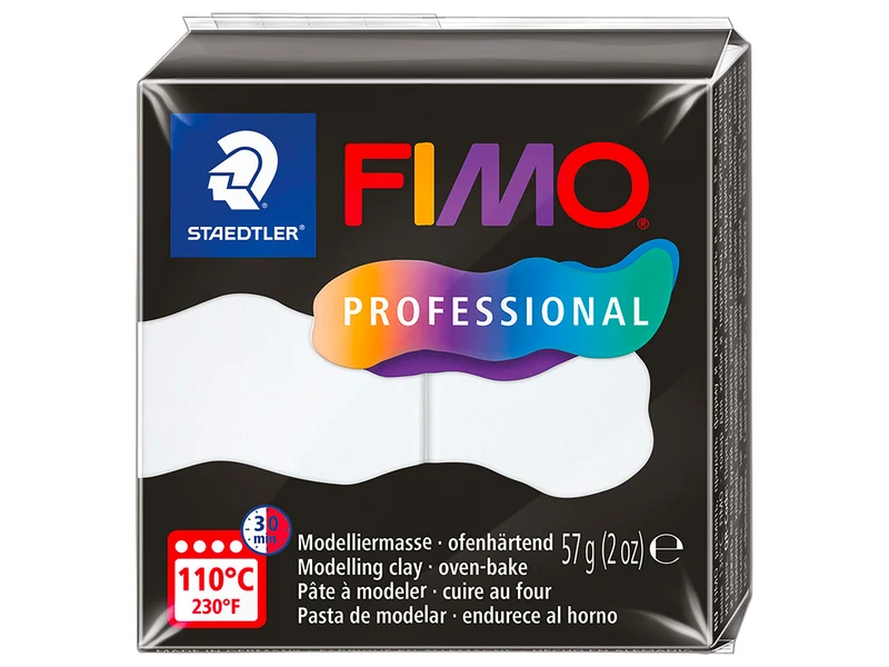 Pâte Fimo Pro blanc