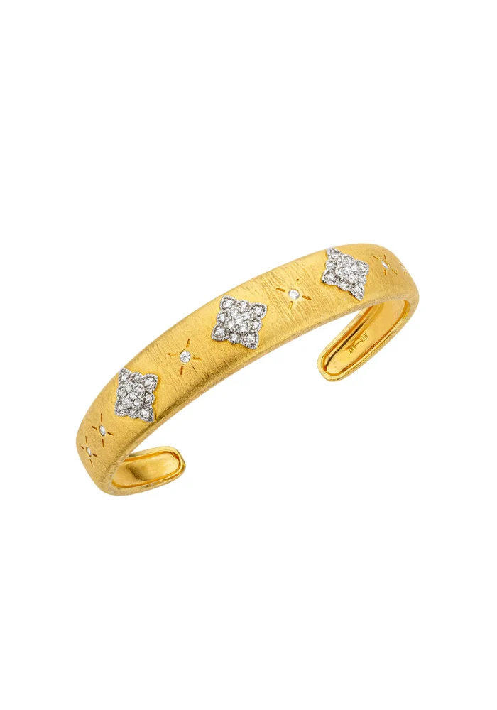 Jonc Mira Cuff Doré