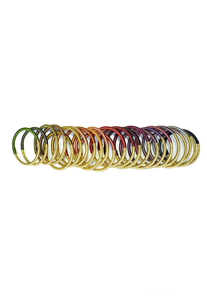 Jonc Circle Mi Lurex Mi Couleur