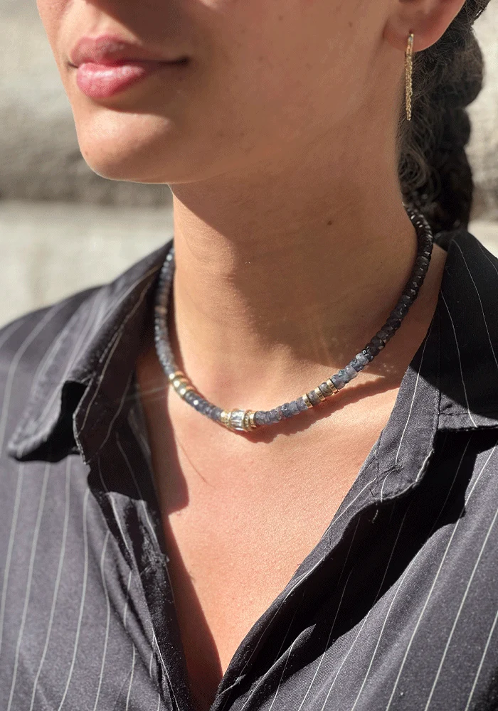 Choker Elon Iolite