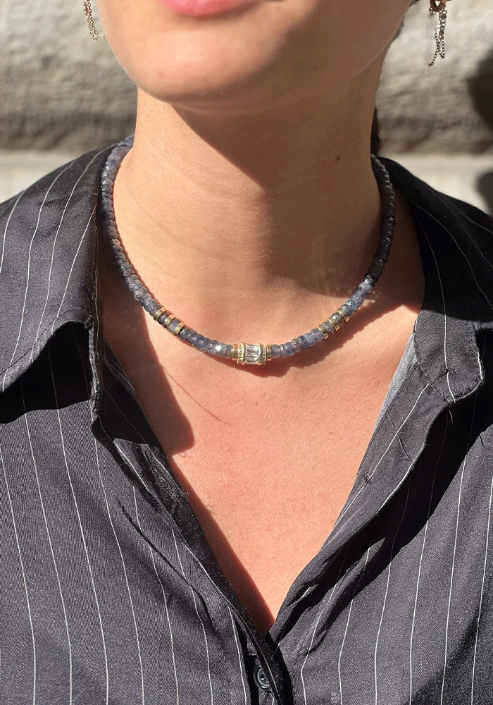 Choker Elon Iolite