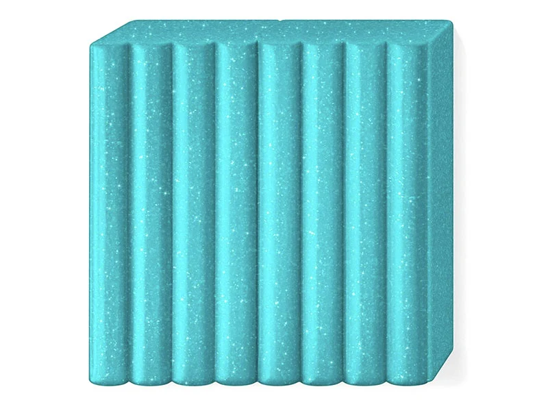 Pâte Fimo EFFECT galaxy Pailletée Turquoise 392