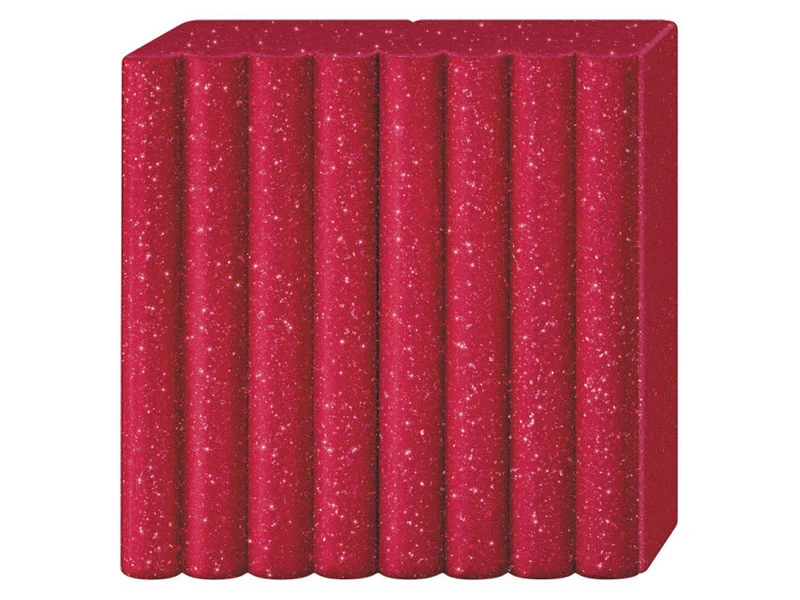 Pâte Fimo EFFECT galaxy Pailletée Rouge 202