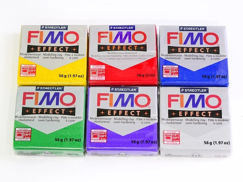 Pâte Fimo EFFECT Pailletée Or 112