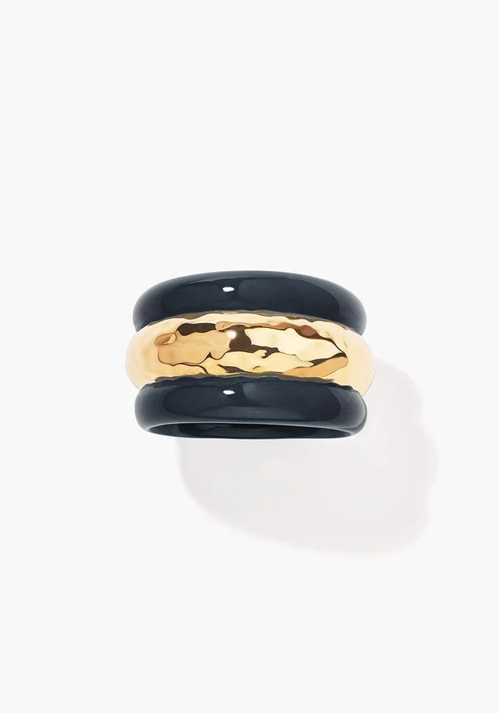 Bague Nazca Noire