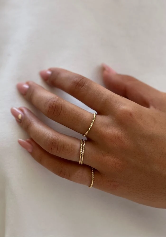 Bague Emma Doré
