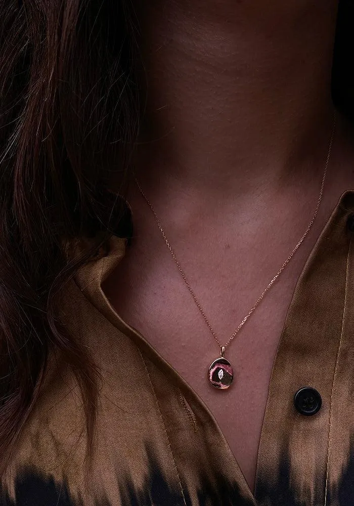 Collier Tourmaline Zébrée