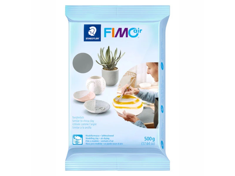 Pâte Fimo Air gris - 500 g