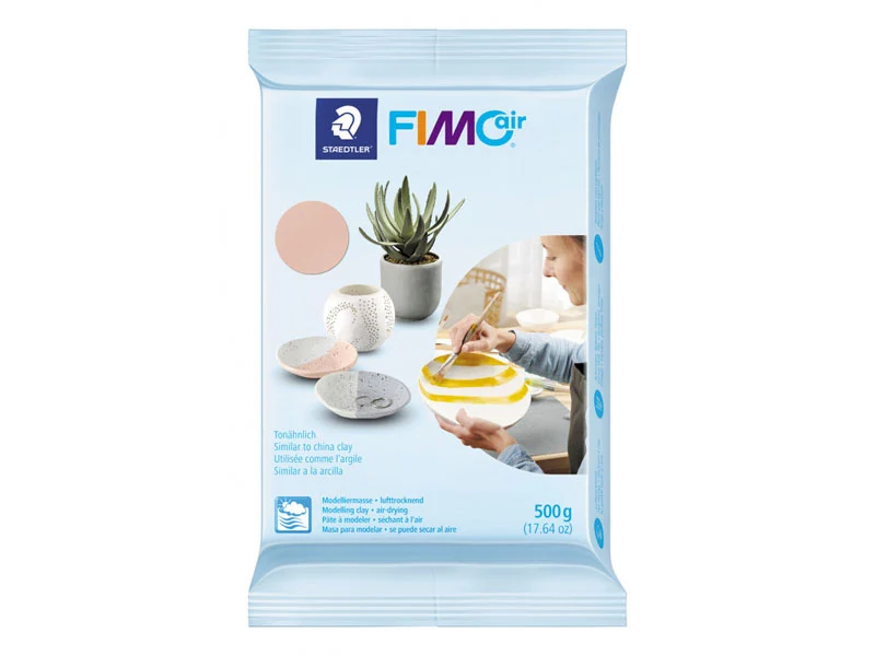 Pâte Fimo Air Rose pâle - 500 g