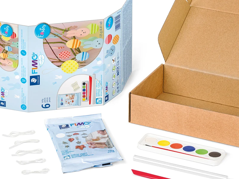 Kit créatif de modelage Fimo Air Pâques