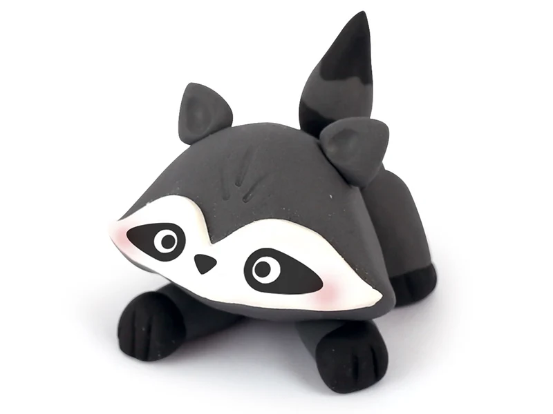 Kit fimo Raton laveur par Graine Créative