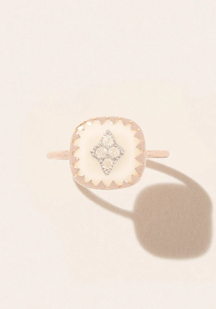 Bague Pierrot Blanc