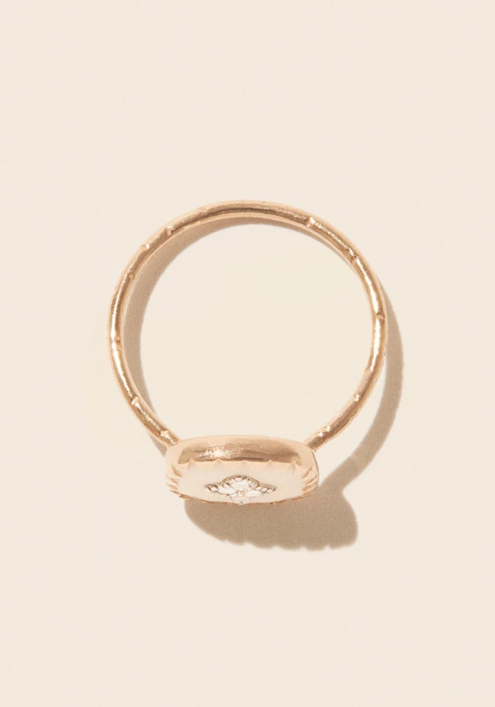 Bague Pierrot Blanc
