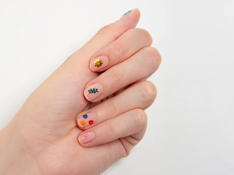 Stickers Nail art - Flower - 120 stickers décoratifs pour ongles